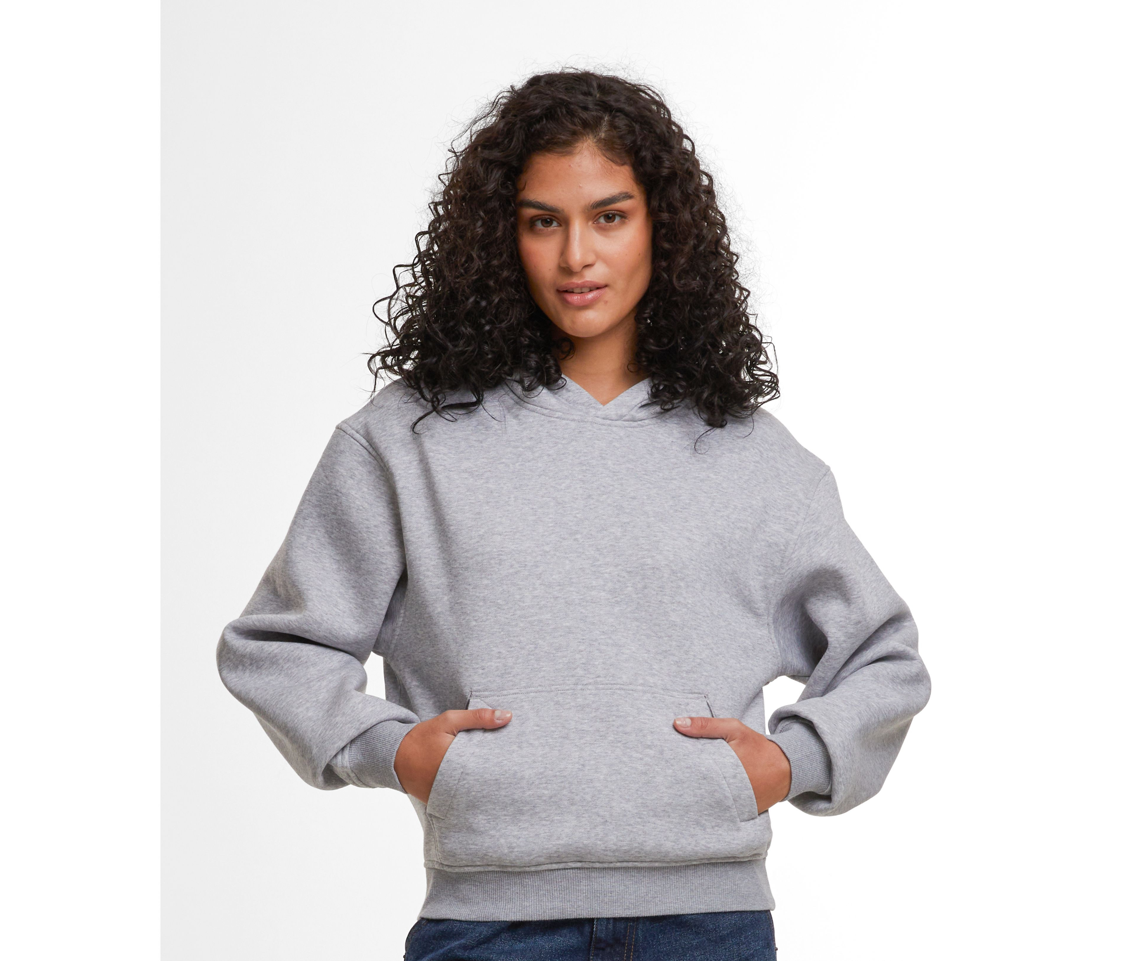 LADIES LOOSE FIT HOODY
